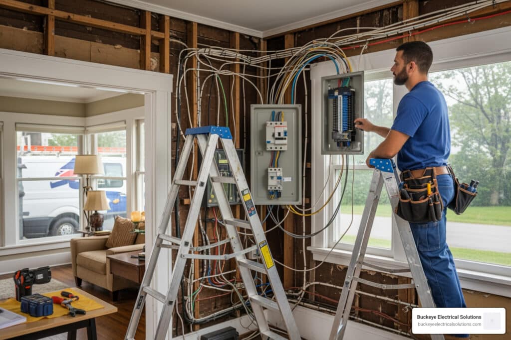Old house electrical upgrade