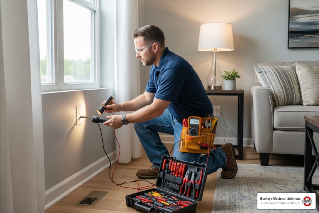residential electrical repair professional Ohio home safety inspection