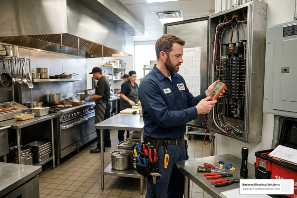 commercial electrician lorain county